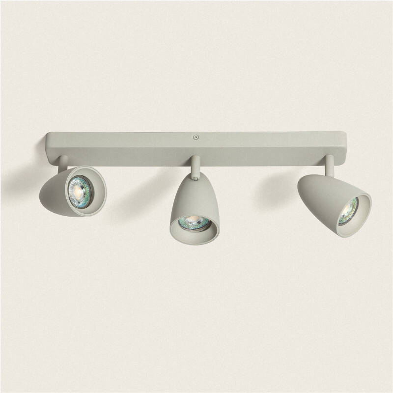 Product of Adrien Oblong 3 Spotlight Aluminium Ceiling Lamp 