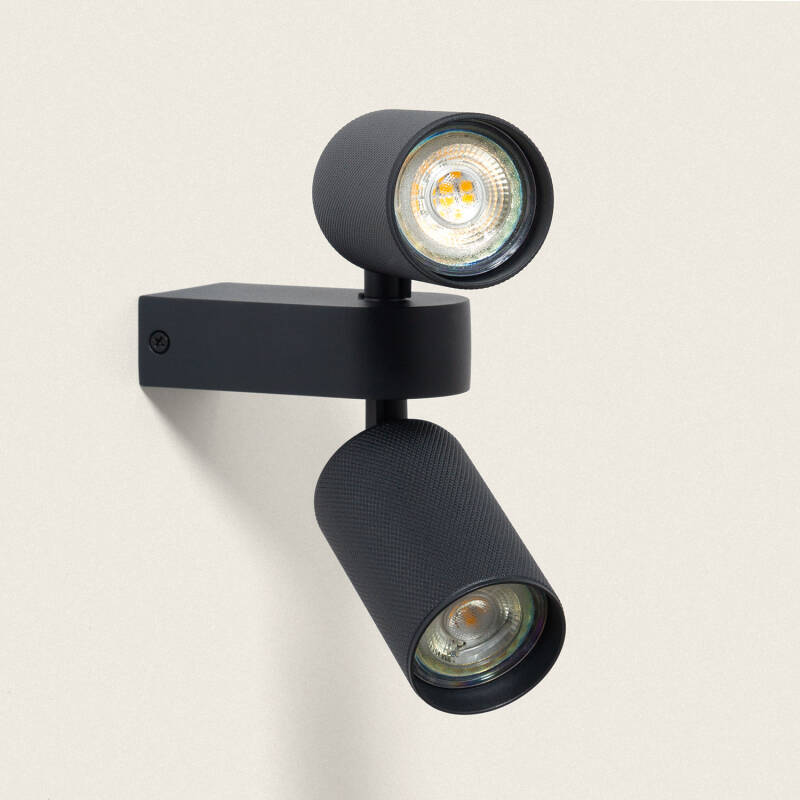 Product van Wandlamp Aluminium Aritz 2 Spots