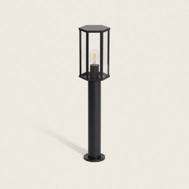 Harlech Aluminium & Glass Outdoor Bollard 65cm