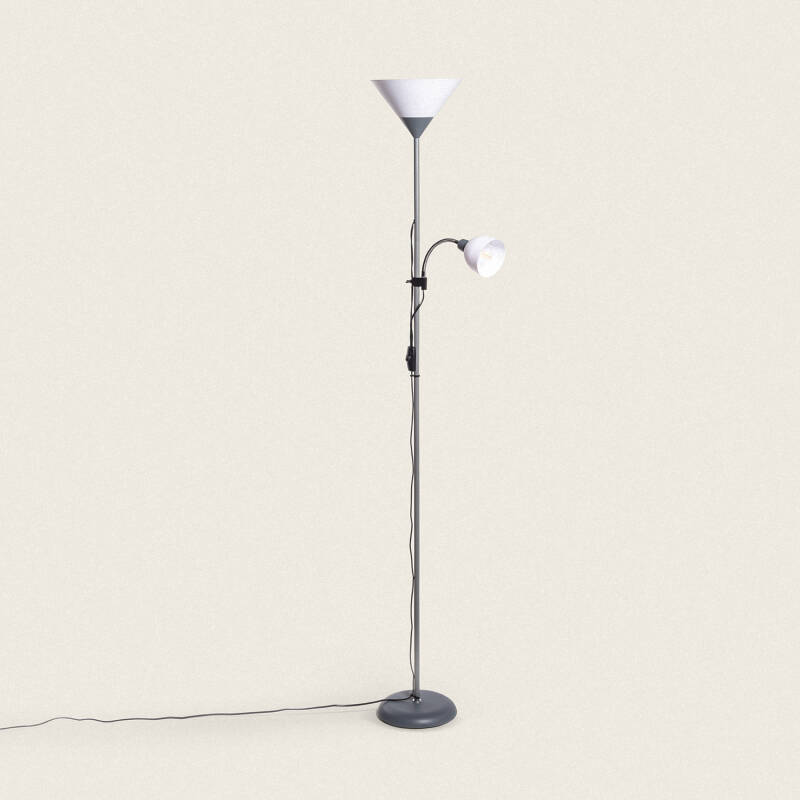 Produit de Lampadaire Métal avec Lumière de Lecture Ander