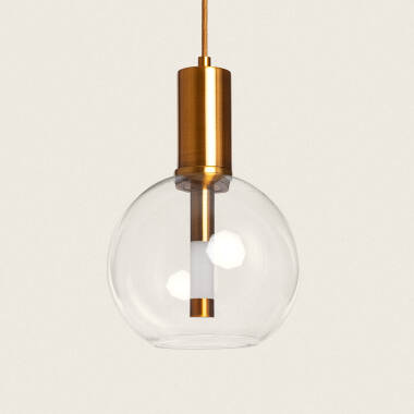 Ludvika 5W Metal & Glass LED Pendant Lamp