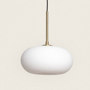 Keyla 9W Metal & Glass Pendant Lamp