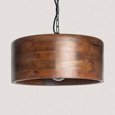 Celesta Wooden Pendant Lamp ILUZZIA