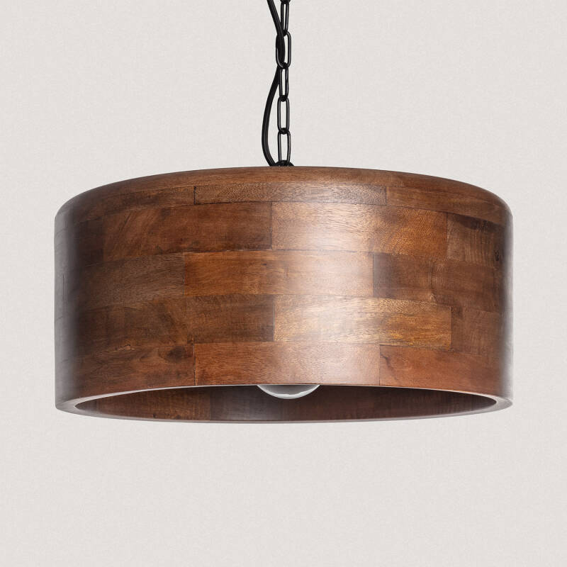 Product of Celesta Wooden Pendant Lamp ILUZZIA 