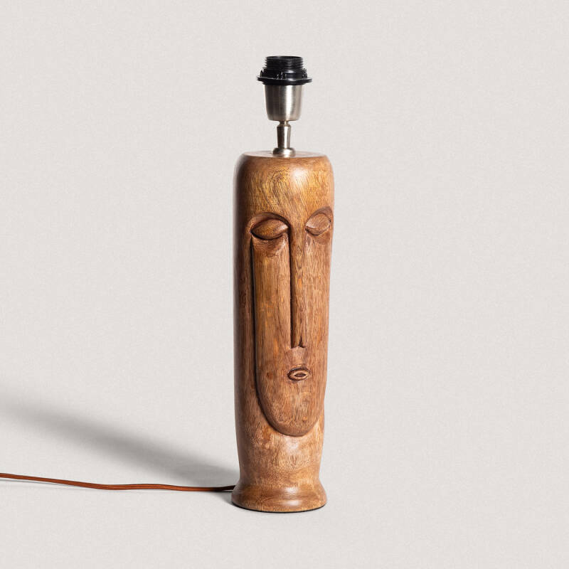 Produkt von Tischleuchtenfuß Holz Totem ILUZZIA