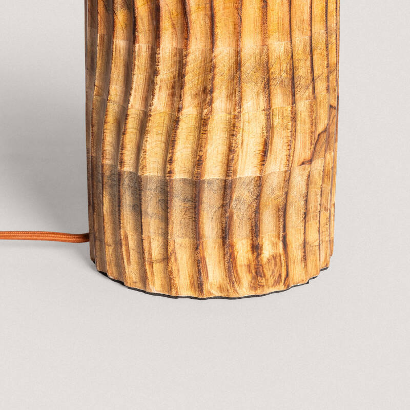 Product of Shruti Wooden Table Lamp Base ILUZZIA