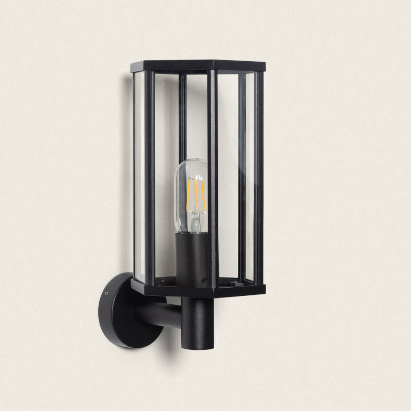 Product of Harlech Aluminium & Glass Outdoor Wall Lamp 