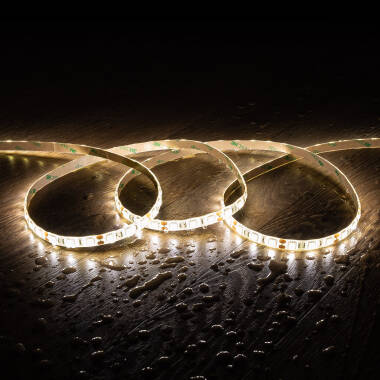 5m 12V DC, SMD5050, 60LED/m, IP65 LED Strip 10mm Wide