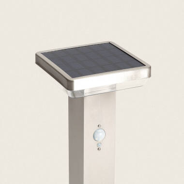 Baken Outdoor Solar LED 5W 50cm Aluminium met Bewegingssensor Barton Square