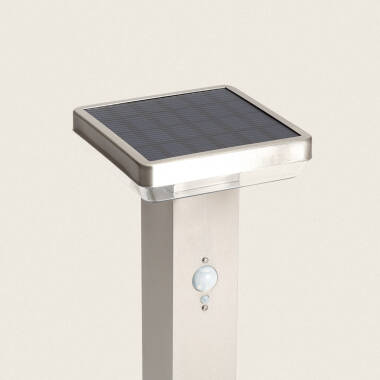 Lampa Ogrodowa Solarna LED 5W 50cm Aluminiowa z Czujnikiem Ruchu Barton Square