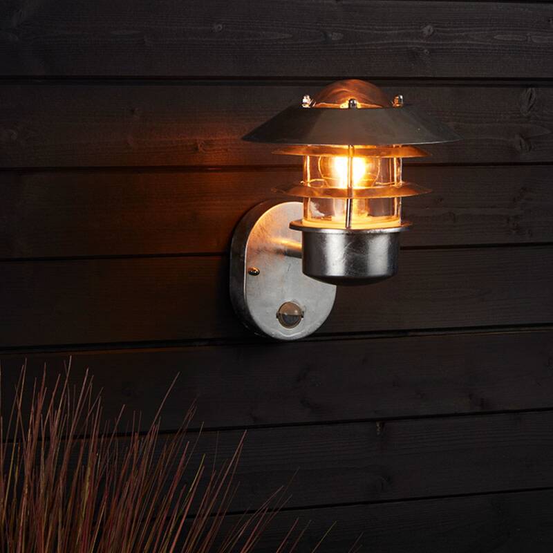 Product of Stage Outdoor Stainless Steel Wall Lamp with PIR Sensor 