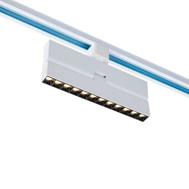 Product of 12W Elegant Optic Linear Dimmable LED Spotlight No Flicker CCT Selectable for Single Circuit Track in White