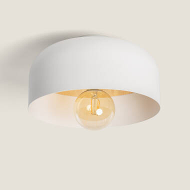 Groa Round Metal Ceiling Lamp Ø300