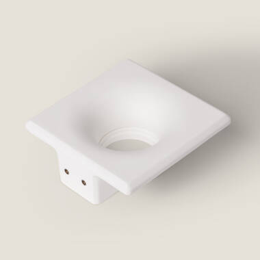 Product Downlight Ring Integratie Gips/Stuc voor LED Lampen GU10 / GU5.3   Zaagmaat 120x120 mm UGR17