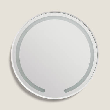 Nour Anti-Fog LED Mirror for Bathroom Ø60 cm