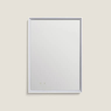 Miroir Salle de Bain avec Éclairage LED Anti-buée 70x50 cm Maia