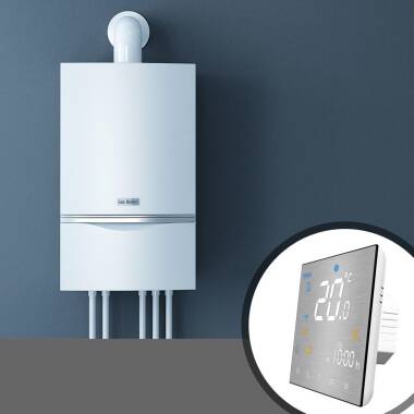 Produkt von Heizungsthermostat WiFi Programmierbar Metallisch