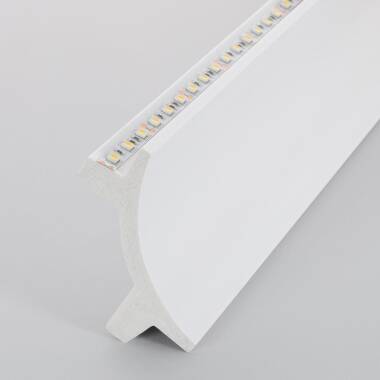 Producto de Sockelleiste für 2 LED-Streifen 2m Bogen Design