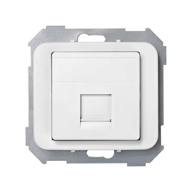 Produit de  Plaque Prise RJ45 AMP® SIMON 75 75585