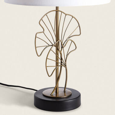 Product of Palm Metal Table Lamp 