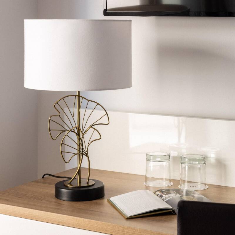 Product of Palm Metal Table Lamp 