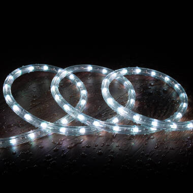 Product van LED Strip Rond 220V AC 36 LED/m RGB IP65 In te korten om de 100 cm