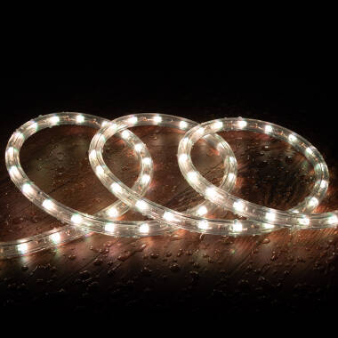 Product van LED Strip Rond 220V AC 36 LED/m RGB IP65 In te korten om de 100 cm