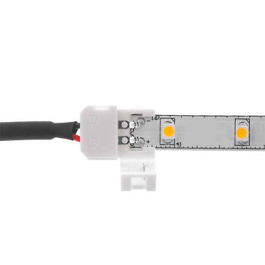 Product van Dubbele Connector kabel voor SMD5050 monochrome LED strips 12V 10mm 