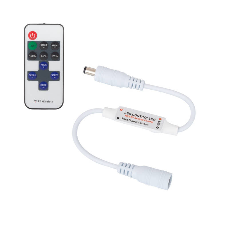 Produkt von Controller Dimmbar Mini LED-Streifen Einfarbig 5/12V DC mit RF-Fernbedienung