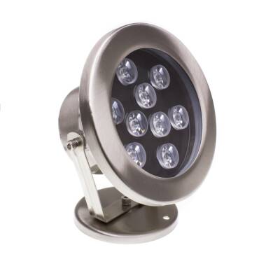 Product van LED Spot Onderdompelbaar  RGB 9W Opbouw  12V DC 