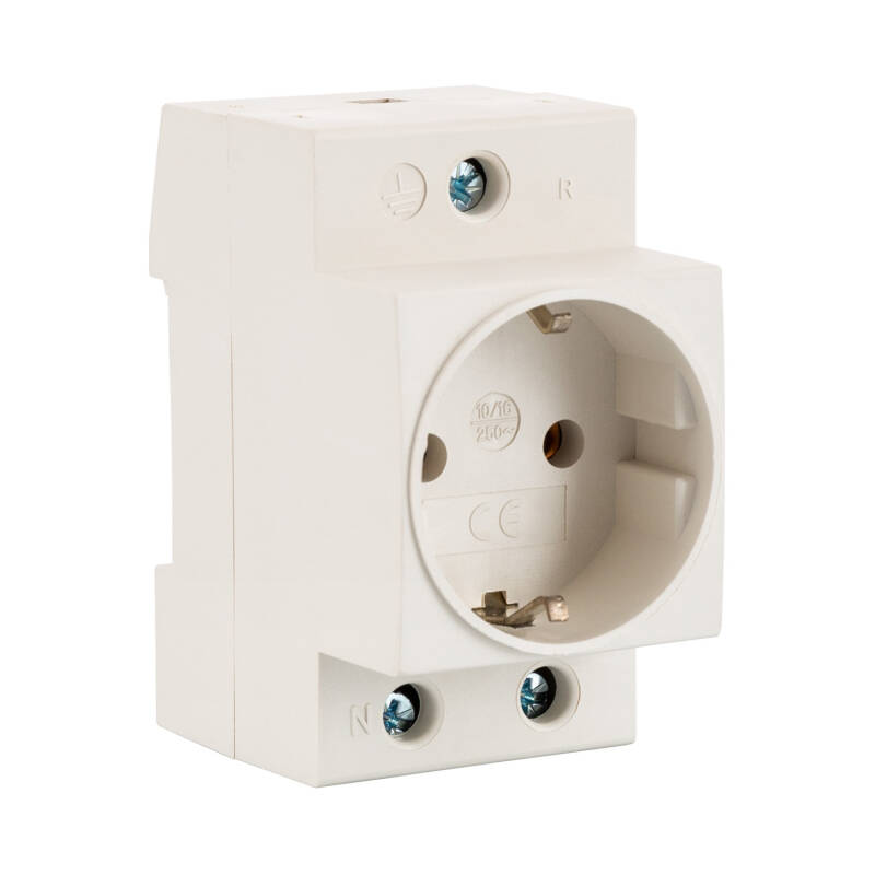 Product van Stopcontact Schuko 16A voor DIN rail