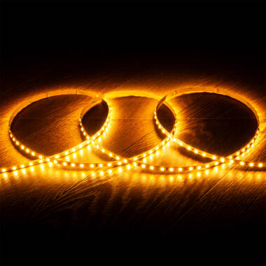 LED Strip 24V DC SMD2835 120 LED/m 1000 Im/m 5m IP20 Breedte 5 mm Super Smal Knip om de 5 cm