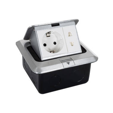 Vícenásobná Zásuvka Vestavná, 1 Zásuvka Typu F + 2x USB