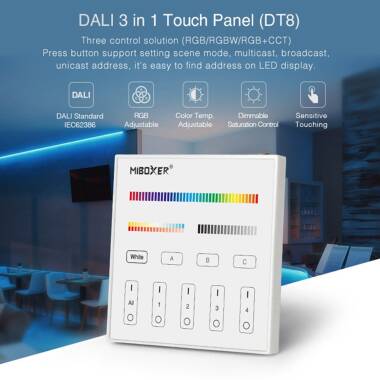 Product van Muur Controller Touch LED MiBoxer DP3  Controller Regelaar DL-X