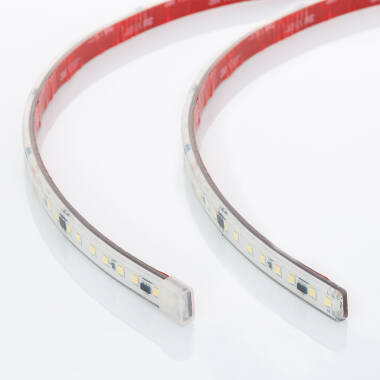 Product van LED Strip Dimbaar 220V SMD2835 Zelfregulerend 110 LED/m 1150 Im/m Breedte 12 mm IP65 in te korten om de 10 cm