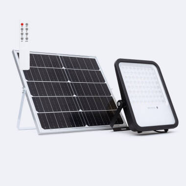 Nurda 25W Outdoor Solar LED Floodlight with Remote Control 2700lm IP65