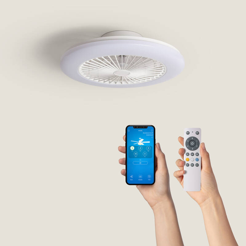 Produkt od Stropní Ventilátor LED SMART WIFI RGB+W Zante Ø 50cm 