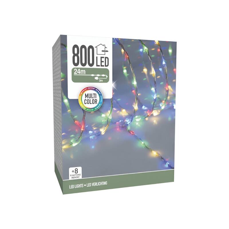 Produkt von LED-Girlande Außen Transparent RGB 24m