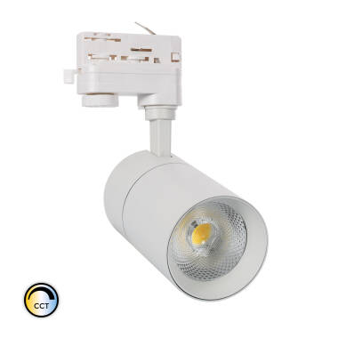 LED-Strahler für 1-Phasenstromschiene 20W Dimmbar CCT Wählbar New Mallet UGR15