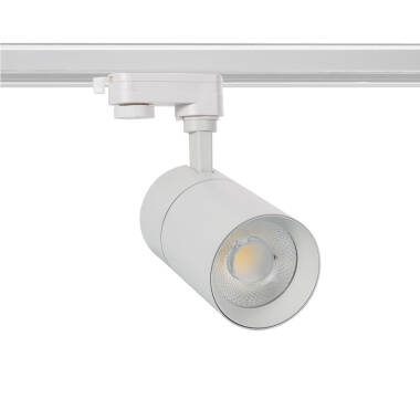 Spot LED sur Rail Triphasé 20W Onuba CCT Noir