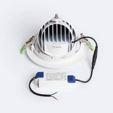 Prodotto da Downlight LED 38W Circolare Orientabile OSRAM CCT 120 lm/W LIFUD Foro Ø 170 mm