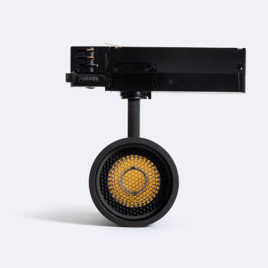 Product van LED Track Spot Driefasig 30W Fasano Anti-verblinding CCT No Flicker Dimbaar  Zwart