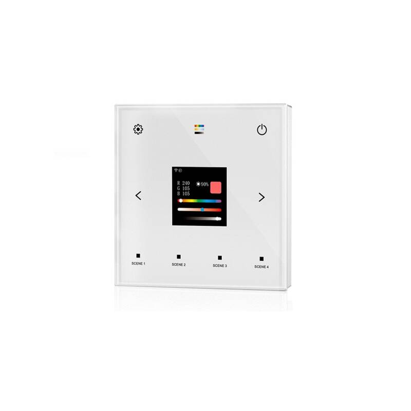 Produit de Contrôleur Variateur DALI Master Mural Tactile WiFi/RF