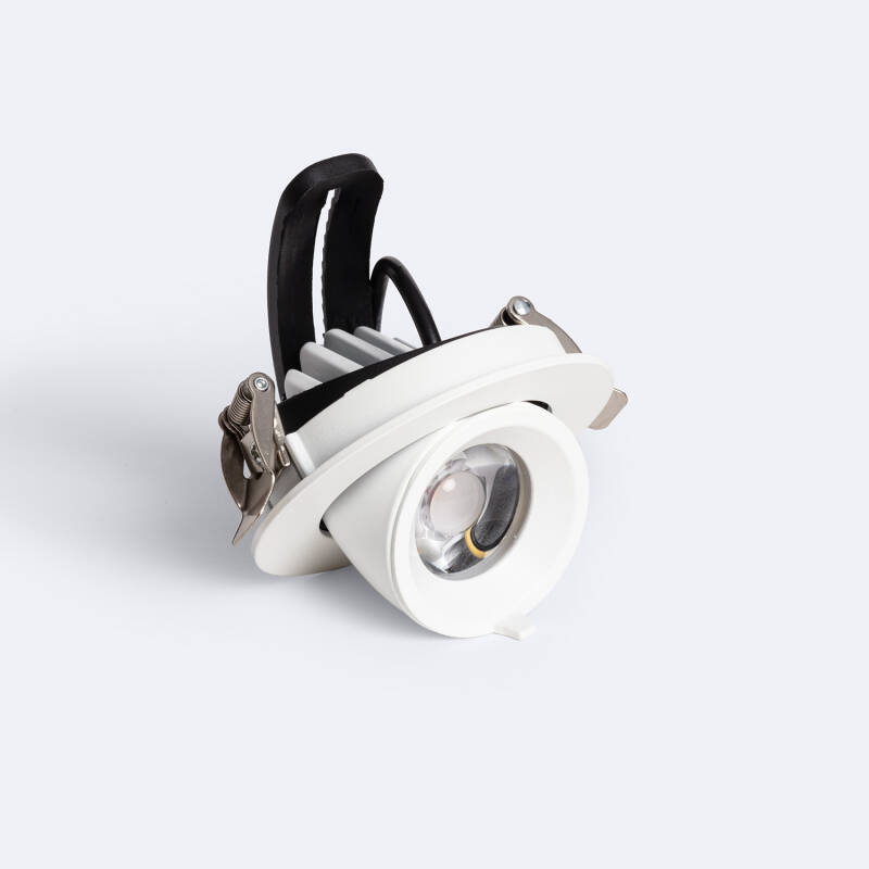 Prodotto da Downlight LED 10W Circolare Orientabile OSRAM CCT 120 lm/W LIFUD Foro Ø 80 mm