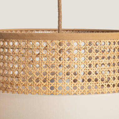 Product of Amaia Rattan & Fabric Pendant Lamp 