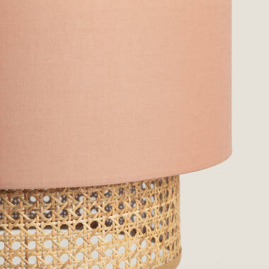 Product van Hanglamp Rotan en Stof Amaia