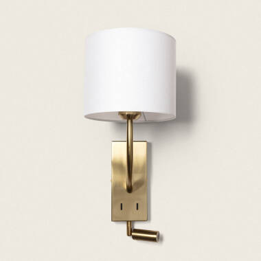 Prodotto da Lampada da Parete con Luce da Lettura 2,5W Metallo Gold-Teylo