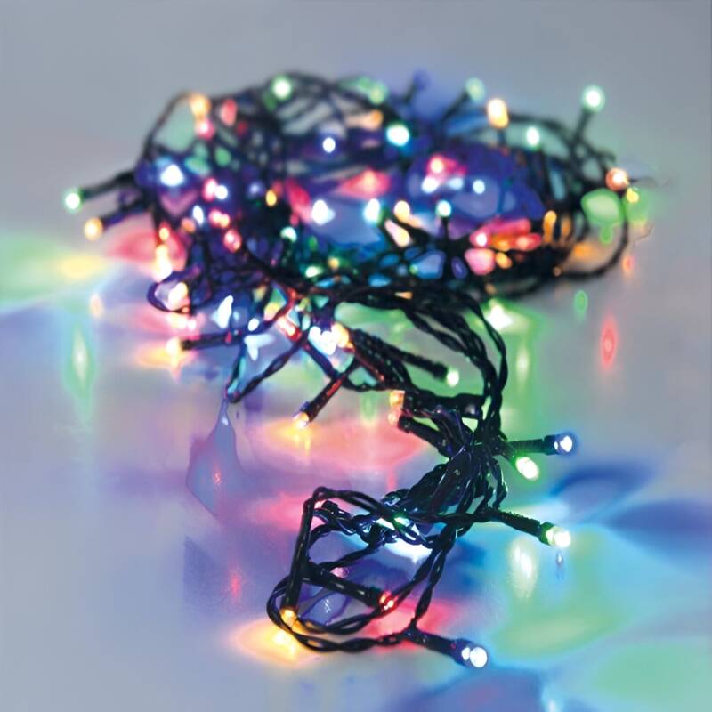 Product of 18m Black Cable RGB Outdoor LED Garland