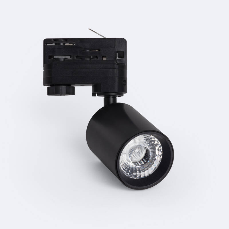 Product van Rail Spot LED 3-Fase 10W Dimbaar New Mallet Zwart No Flicker UGR15