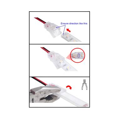 Product of Hippo Connector with Cable for LED Strip IP65